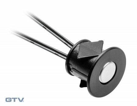 Выключатель сенсорный с регулировкой яркости 12V, постоянного тока, max 24W, кабель 1,0м, IP20, черн