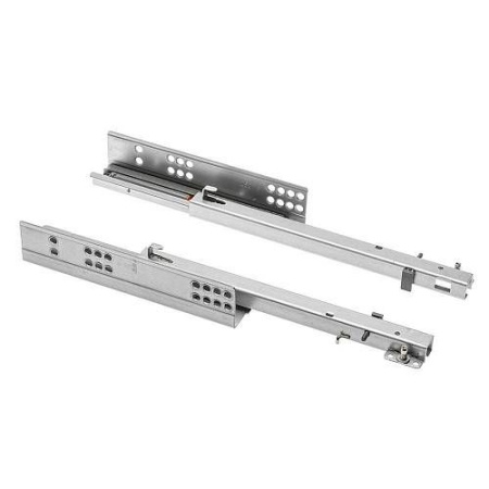 Направляющие MODERN SLIDE не полного 3/4 выдвижения L-450 для деревянных ящиков с доводчиком без кре
