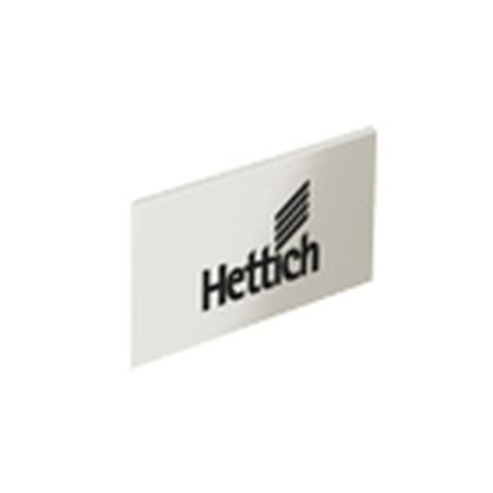 ЗАГЛУШКА НА БОКОВИНУ ARCITECH, С ЛОГОТИПОМ HETTICH, ПОД НЕРЖ. СТАЛЬ