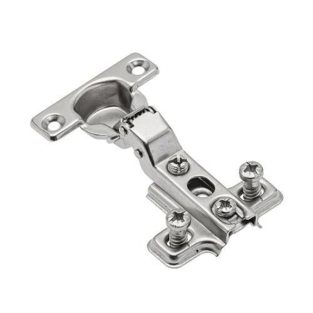 Петля полунакладная GTV CI08 mini с планкой с евро