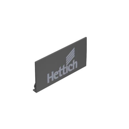 ЗАГЛУШКА НА БОКОВИНУ AVANTECH YOU,С ЛОГОТИПОМ HETTICH, АНТРАЦИТ