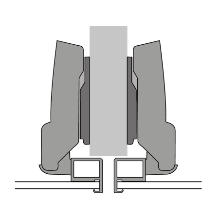 ПЕТЛЯ SENSYS 8661 ДЛЯ АЛЮМ РАМ,УГОЛ 95ГР,ЧАШКА TA32, СРЕДН.СТЕНКА,B3,НИКЕЛИРОВАННАЯ