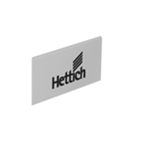 ЗАГЛУШКА НА БОКОВИНУ ARCITECH, С ЛОГОТИПОМ HETTICH, ПОД АЛЮМИНИЙ