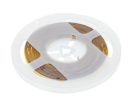 Светодиодная лента LED COB, 1600 диодов, 12W, 40W/5м, без силикона, 8мм, катушка 5м, нейтральный бел