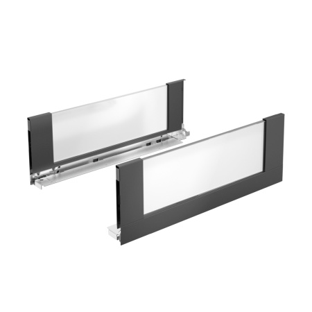 БОКОВИНА ЯЩИКА AVANTECH YOU INLAY,H187,NL550,АНТРАЦИТ, ЛЕВАЯ