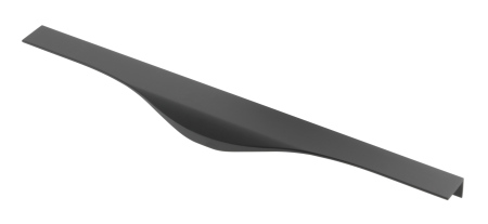 Ручка алюминиевая PICADO C=224мм L=496мм, чёрный матовый