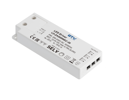 Блок питания SLIM EASY CLICK 12V,9W, input 220-240VAC, IP20, разм.103x41x12мм, с mini amp и проводом