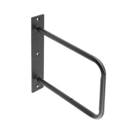 Полкодержатель BELT, 230x220 мм, черный матовый